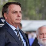 Presidente da República Jair Bolsonaro durante o Lançamento da Pedra Fundamental do Colégio Militar de São Paulo