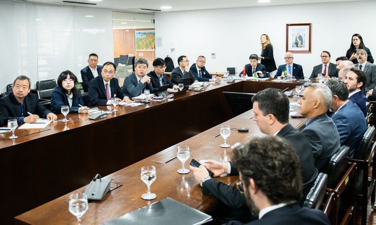 Reunião sobre o Corredor Bioceânico em Brasília