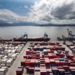 porto, contêiner, exportação, grãos, exportações, contêineres