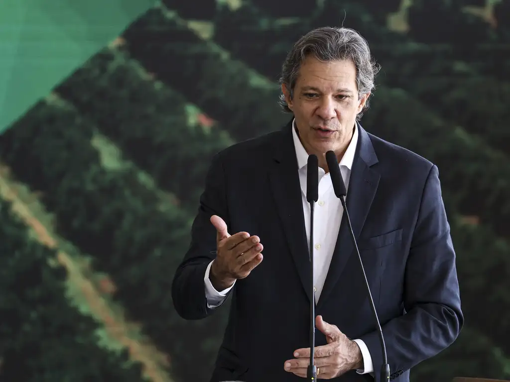 Fernando Haddad, ministro da Fazenda - Agência Brasil