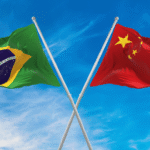 Brasil - China - bandeiras