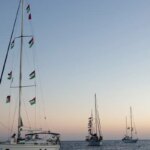 Ativistas capturados em flotilha são escoltados para Porto de Asdode