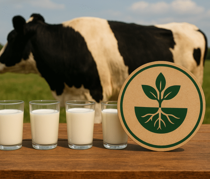Mais de 1 bilhão de copos de leite já foram produzidos no Brasil com práticas regenerativas