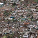 Após tornado, Enem é suspenso em Rio Bonito do Iguaçu, no Paraná