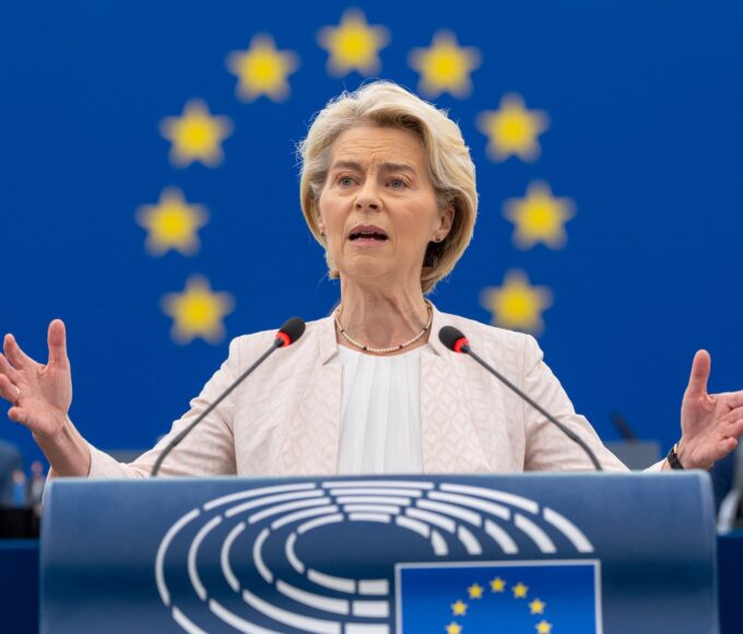 Ursula von der Leyen, presidente da Comissão Europeia, União Europeia