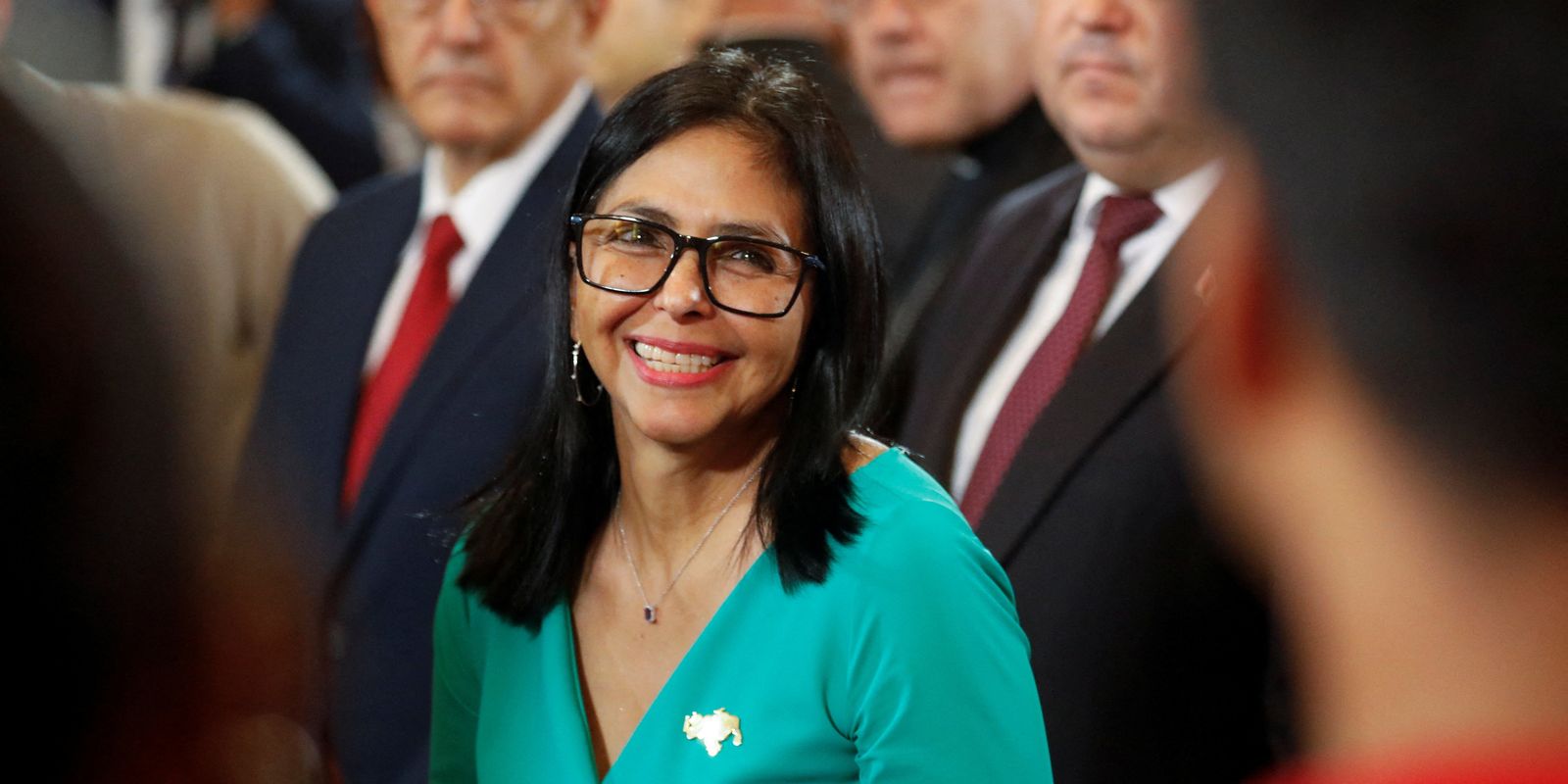 Delcy Rodriguez toma posse como presidente interina da Venezuela