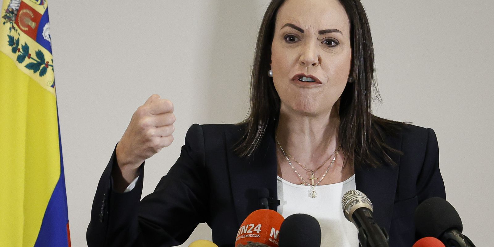 Oposicionista da Venezuela, María Corina Machado anuncia volta ao país