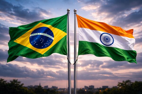 Brasil mira expansão comercial com a Índia durante visita de comitiva do governo a Nova Délhi