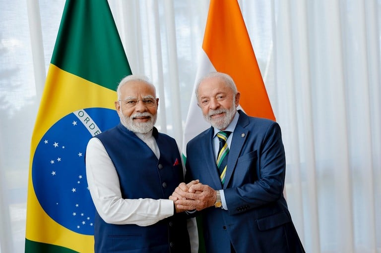 Lula Narendra Modi - Brasil Índia