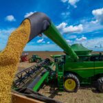 Colheita da soja no oeste da Bahia