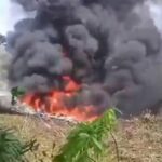 Avião militar com mais de 100 soldados a bordo cai na Colômbia