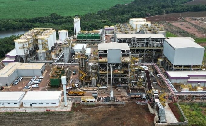 usina de etanol 2G da Raízen