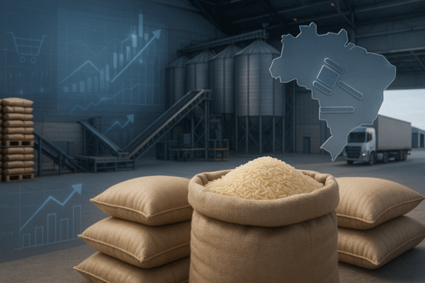 Conab realiza leilão de Pepro para apoiar escoamento de 177 mil toneladas de arroz