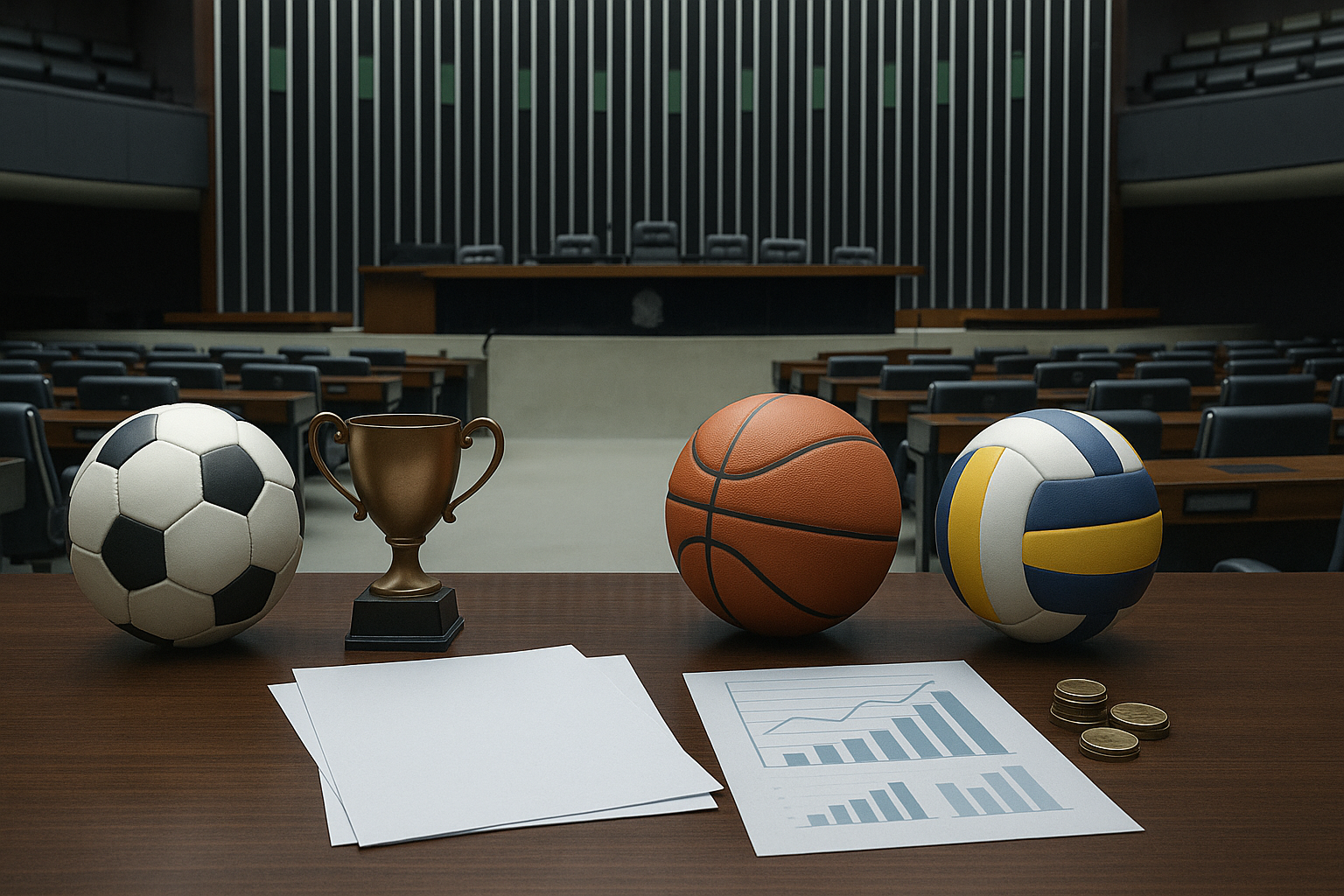 Câmara analisa projeto que cria regime tributário especial para entidades esportivas