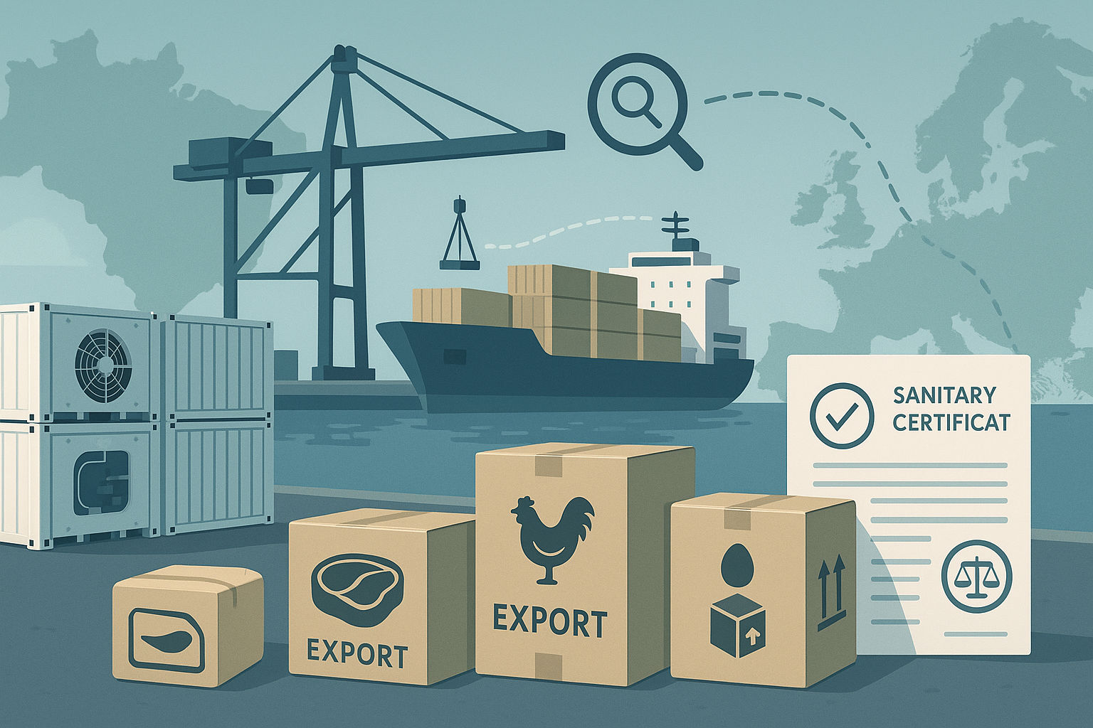 Brasil busca reverter decisão da UE sobre exportação de produtos de origem animal