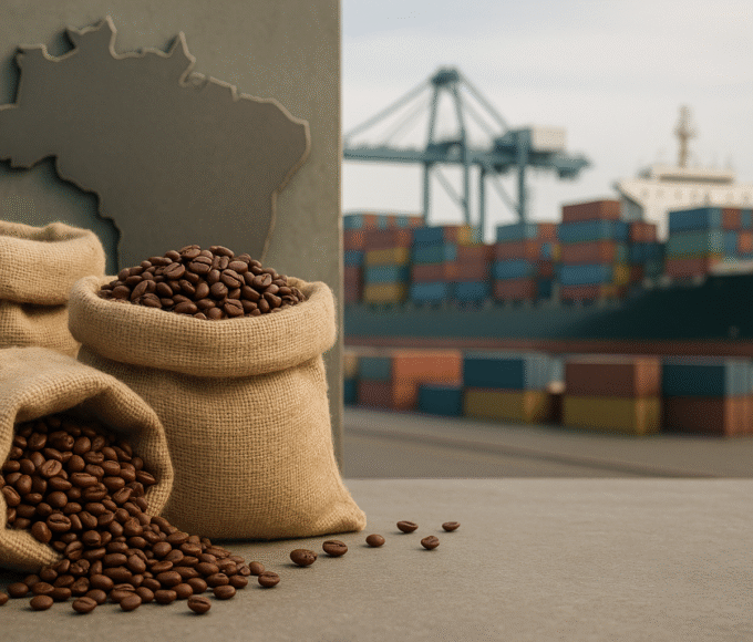 Brasil exporta 3,122 milhões de sacas de café em abril, informa Cecafé