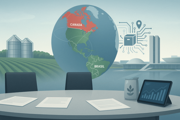 CNA recebe delegação do Parlamento do Canadá e discute acordo com o Mercosul