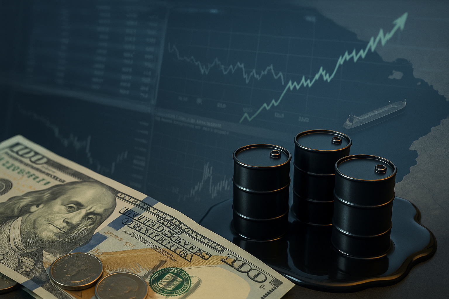 Dólar avança com alta do petróleo e cautela antes de dados de inflação