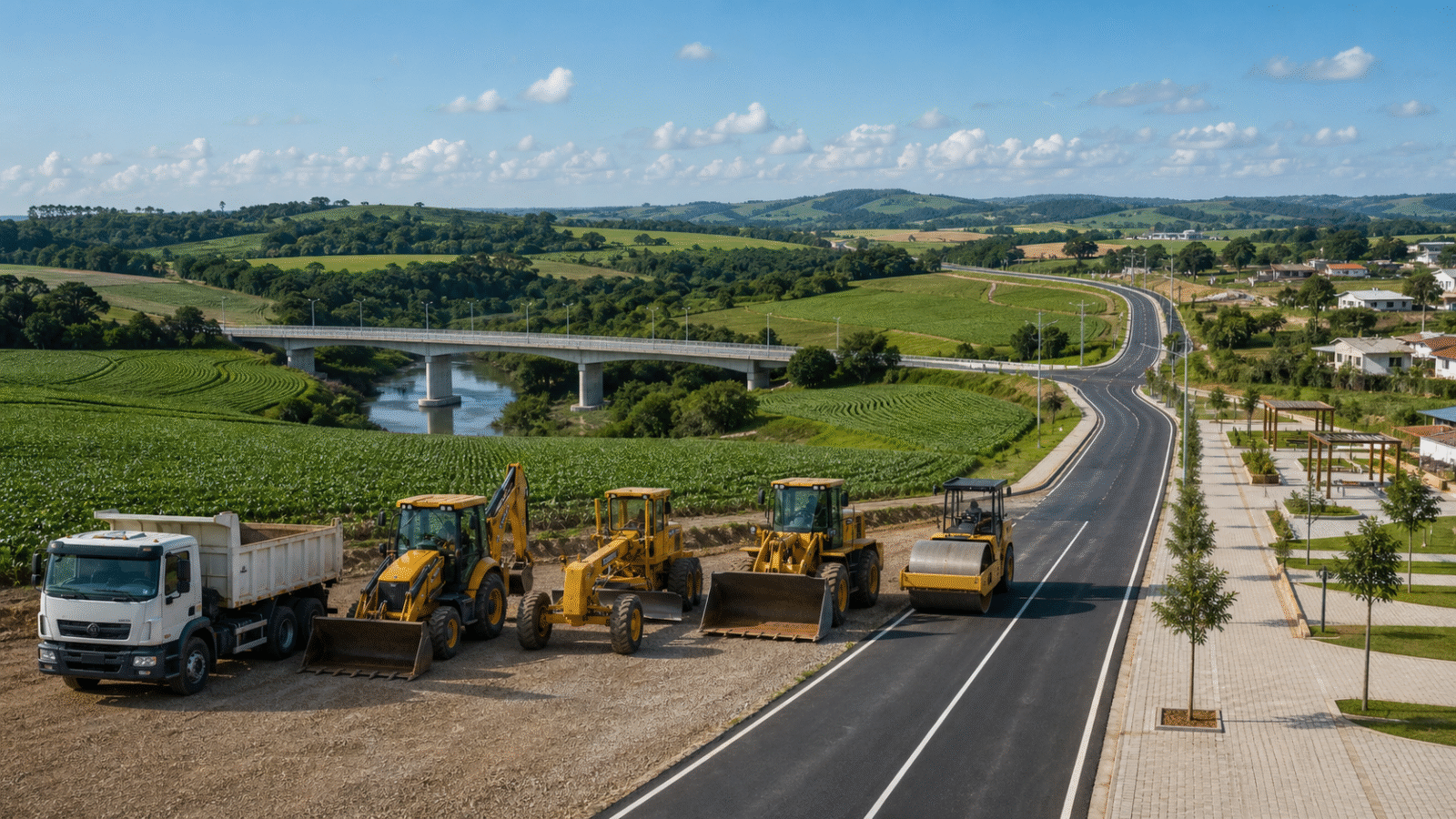 Estado anuncia R$ 55,9 milhões para obras e máquinas em Verê e São Jorge d'Oeste