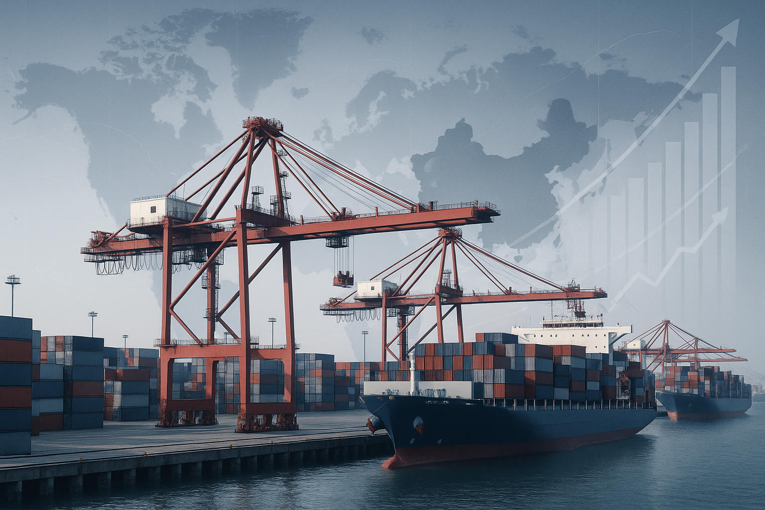 Exportações da China avançam 14,1% em abril e superam previsões do mercado