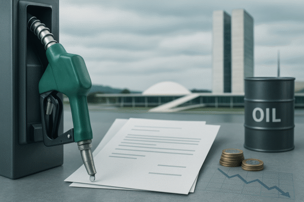 Governo anuncia MP para conter alta da gasolina e publica texto nesta quarta-feira