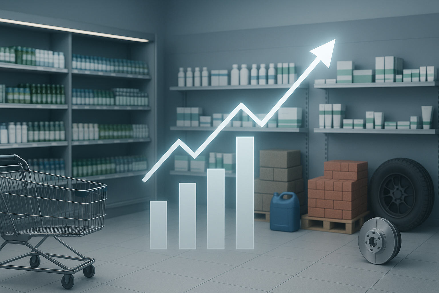 IBGE aponta varejo 12,5% acima do nível pré-pandemia em março