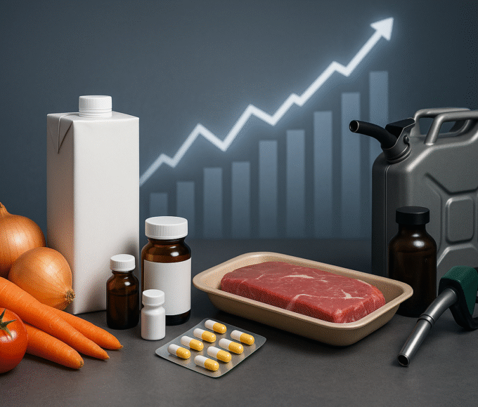 IPCA sobe 0,67% em abril, com pressão de alimentos, medicamentos e combustíveis