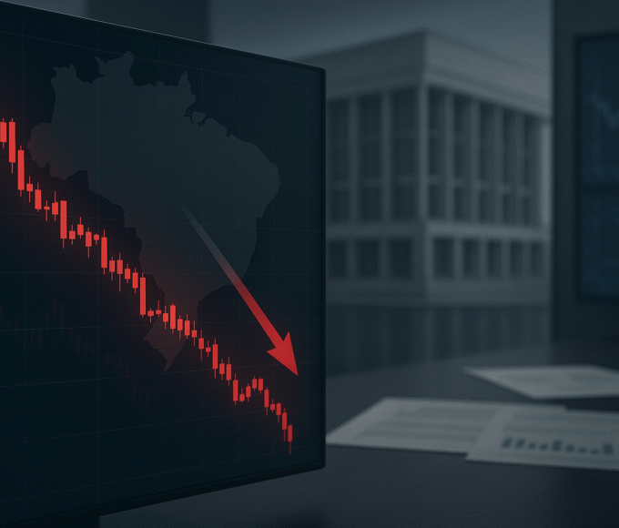 Ibovespa recua e perde os 178 mil pontos após notícia sobre Flávio Bolsonaro e Daniel Vorcaro