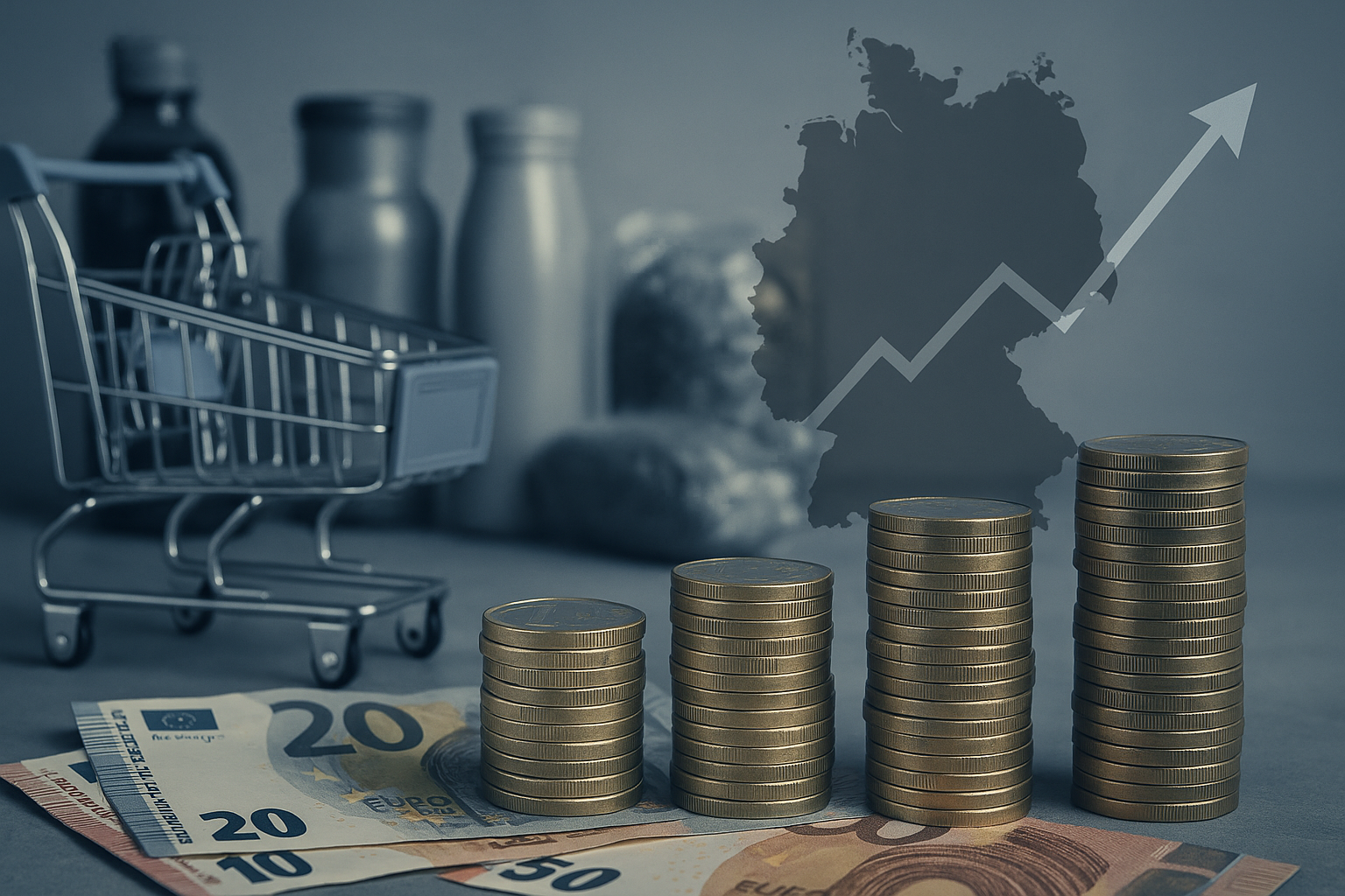 Inflação ao consumidor da Alemanha acelera para 2,9% em abril, mostra dado final