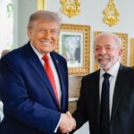 Trump e Lula postam foto sorrindo em encontro na Casa Branca