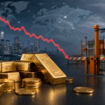 Ouro fecha em queda em Nova York com avanço do dólar e restrições na Índia
