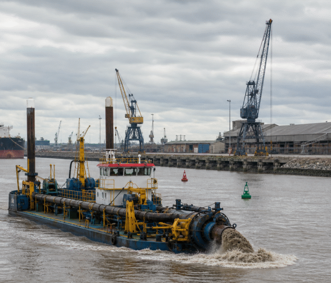 Portos do Paraná inicia dragagem de manutenção no Canal de Paranaguá