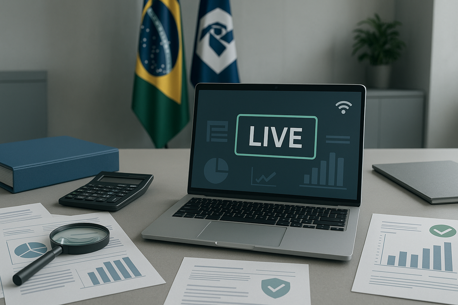 Receita Federal anuncia live sobre conformidade tributária da Operação Caixa Rápido