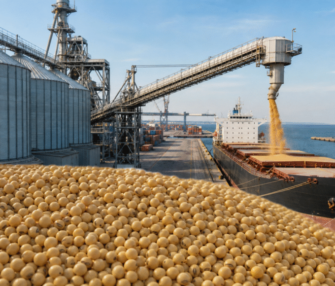 USDA informa venda de 102,1 mil toneladas de soja dos EUA da safra 2025/26