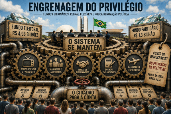 A engrenagem do privilégio: como a elite política blinda o próprio poder