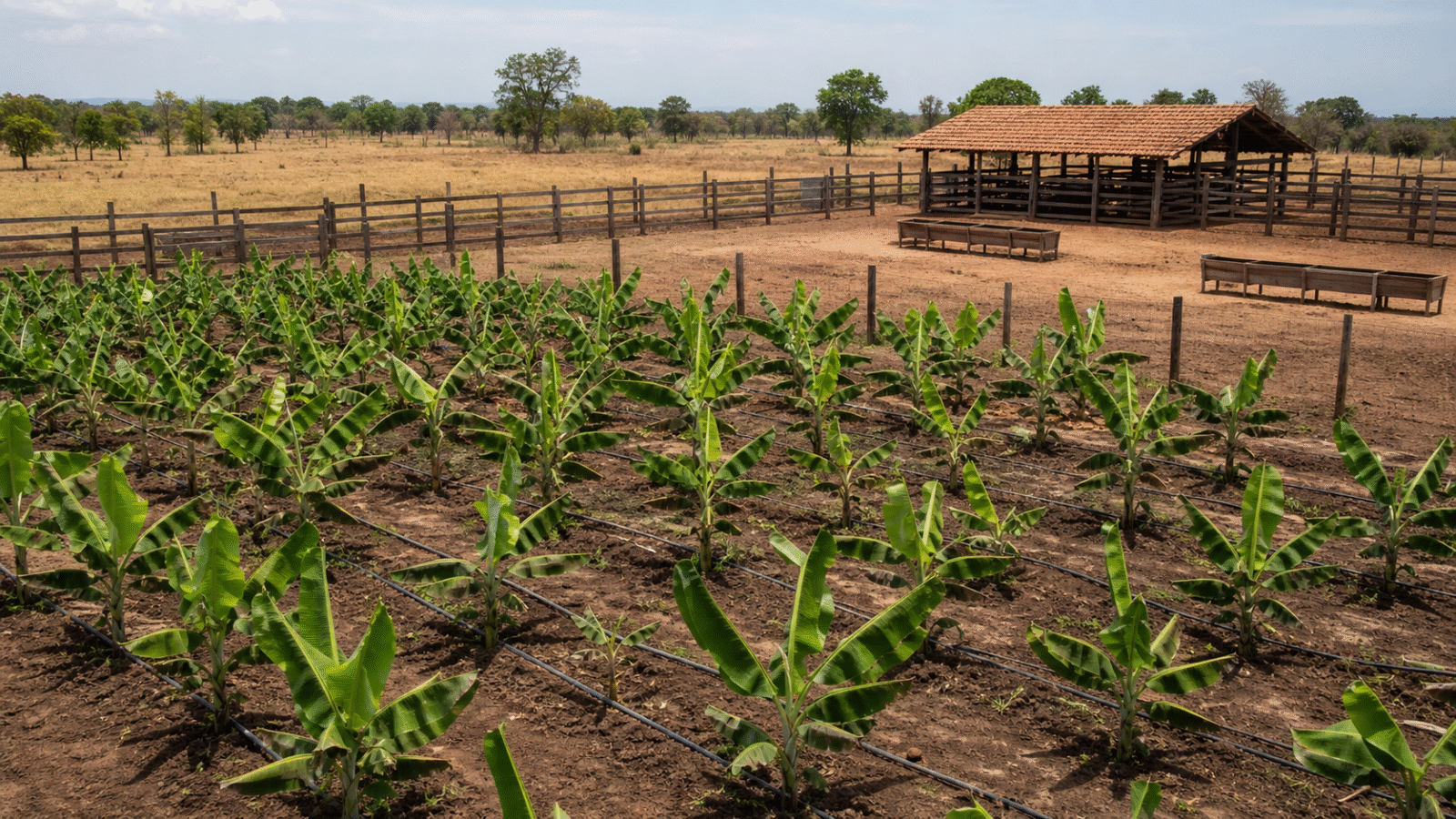 Confederação da Agricultura e Pecuária do Brasil levanta custos da pecuária de corte no Tocantins e da banana na Bahia