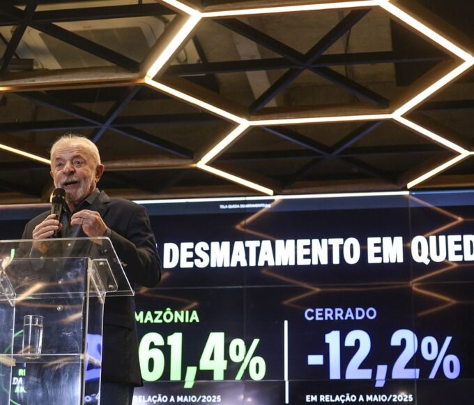 Desmatamento na Amazônia tem queda de 60% e Lula diz que EUA mentem