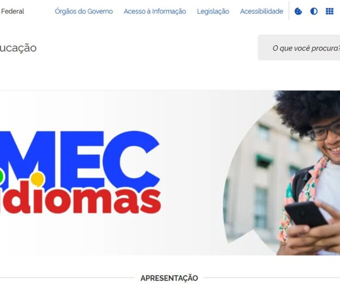MEC Idiomas: nova plataforma oferta inglês e espanhol gratuitamente