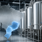Mapas mostram concentração de cervejarias no Sudeste e no Sul do Brasil
