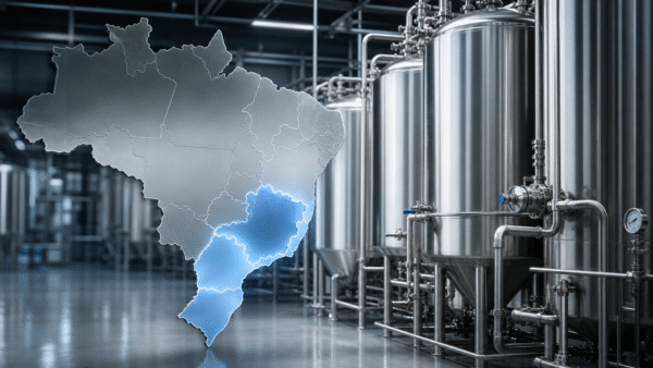 Mapas mostram concentração de cervejarias no Sudeste e no Sul do Brasil