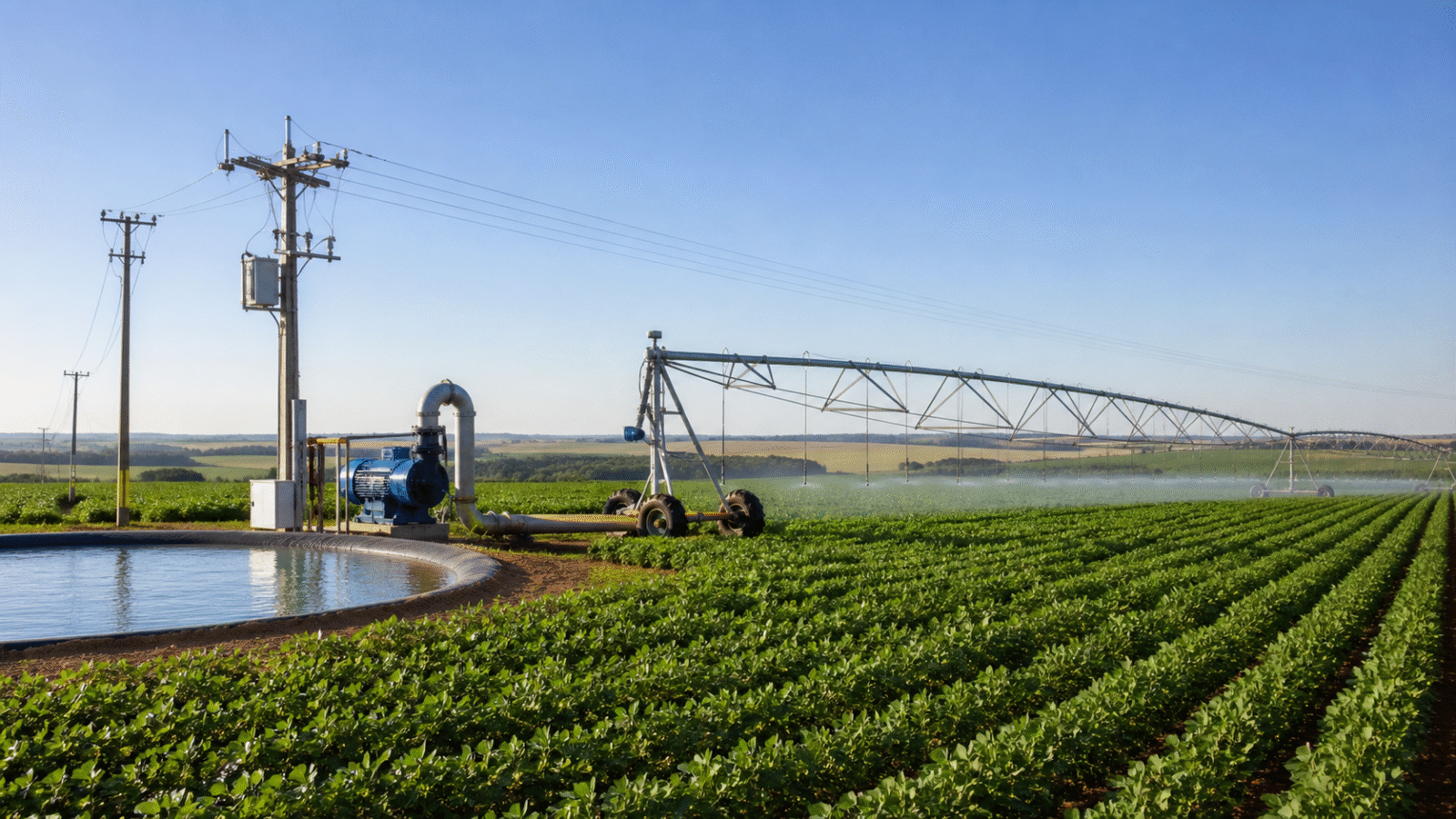 Portaria do MME redefine desconto de energia para irrigação e aquicultura