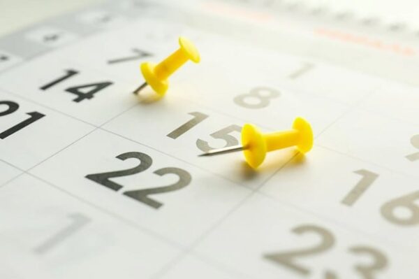 calendário