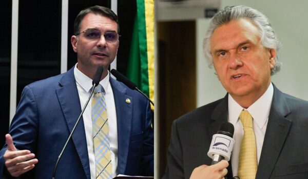 Convenções oficializam Flávio Bolsonaro e Caiado na disputa pelo Planalto