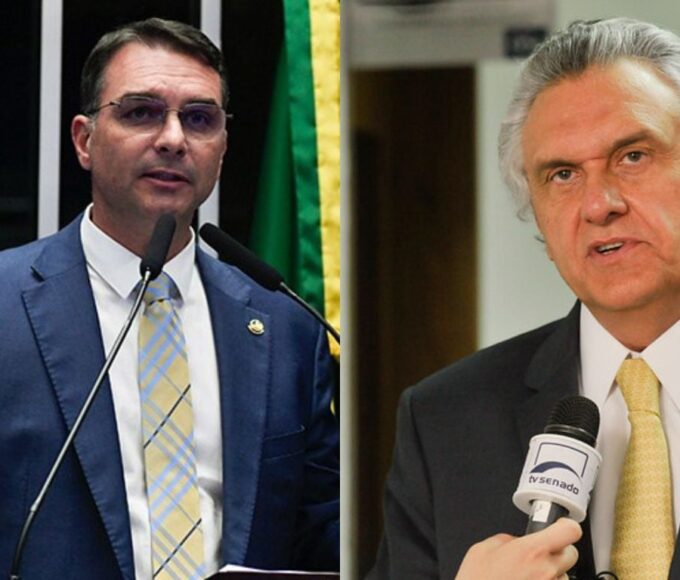 Convenções oficializam Flávio Bolsonaro e Caiado na disputa pelo Planalto